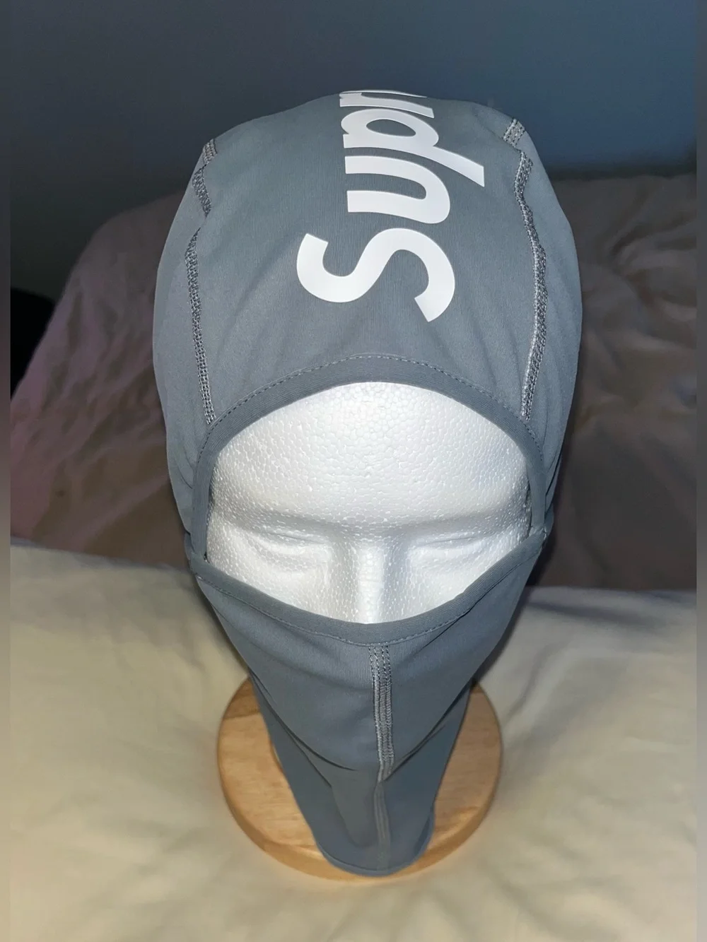 Supreme FW24 Heat Reactive Balaclava Grey Ski Mask Shiesty Face Mask NWT